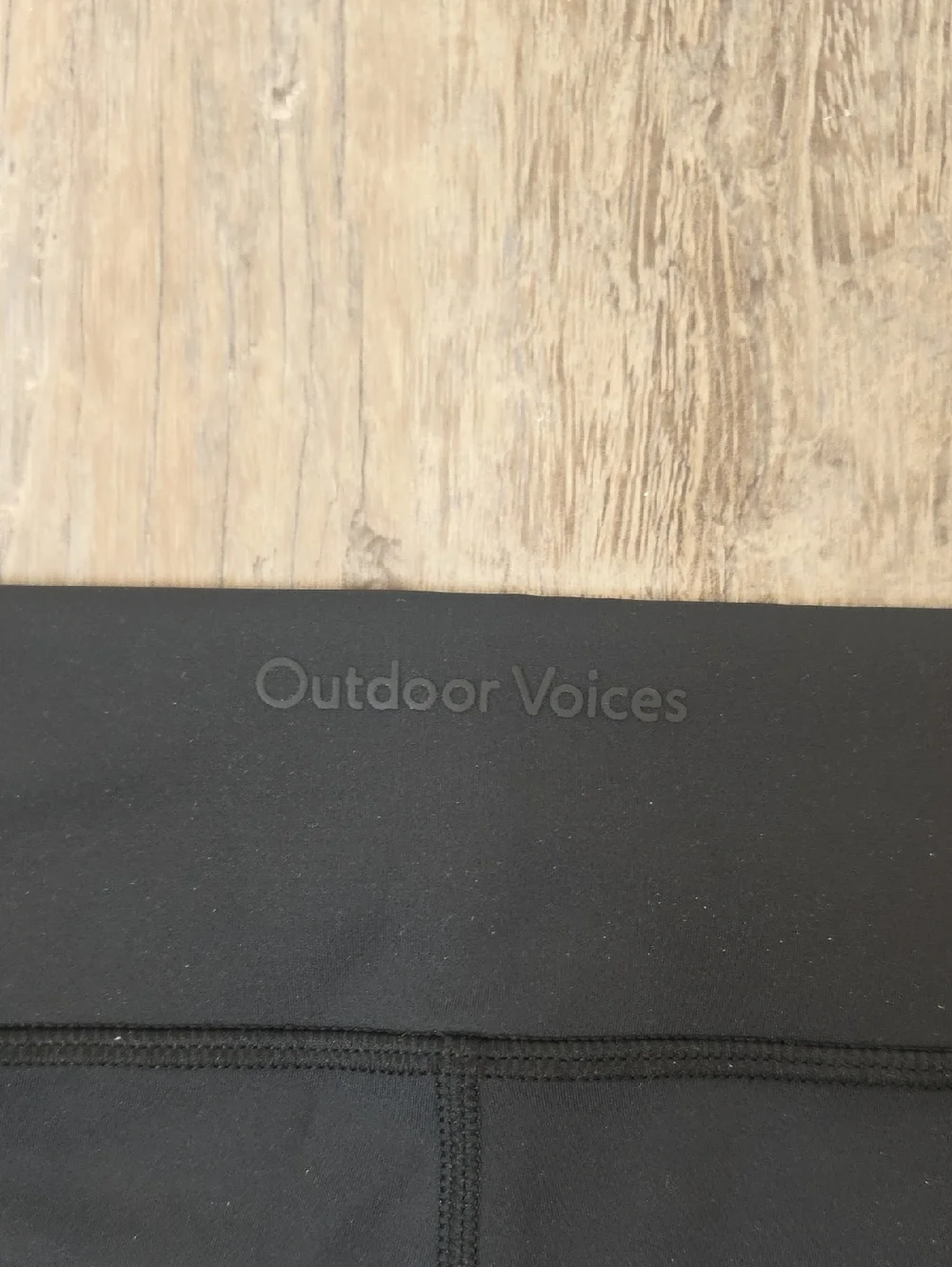 Outdoor Voices Black Kick Flare Women'a Leggings‎ Size M